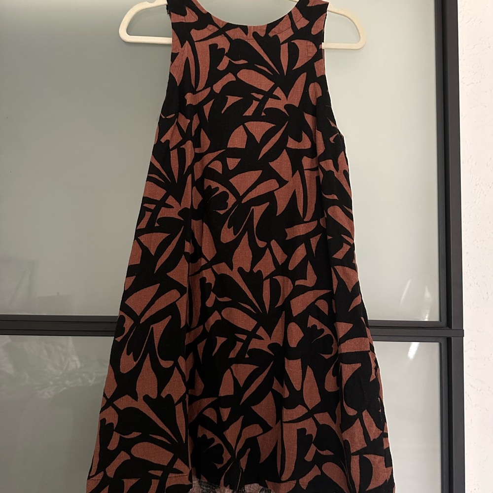 Stylish Black and Brown Dress